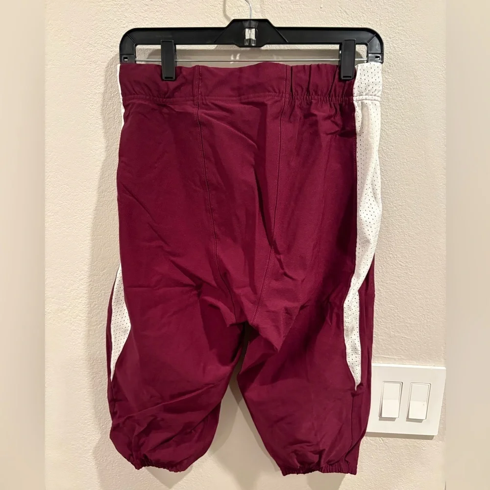 Adidas Woven Football Pants Maroon/White GG7414 Men’s Size Large NWT $90